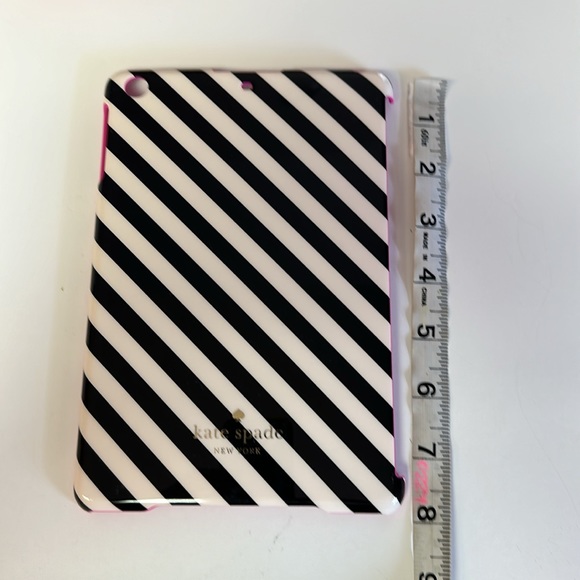 Kate Spade ♠️ Hardcase for iPad mini with retina display lined white black - Picture 5 of 6